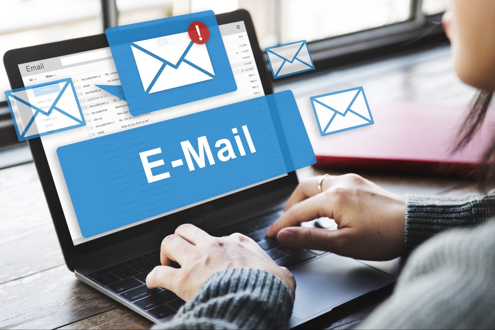 Worker receives multiple urgent emails